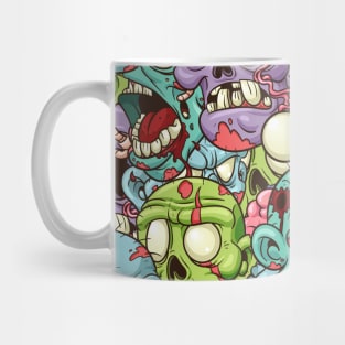 Zombie Cartoon Mug